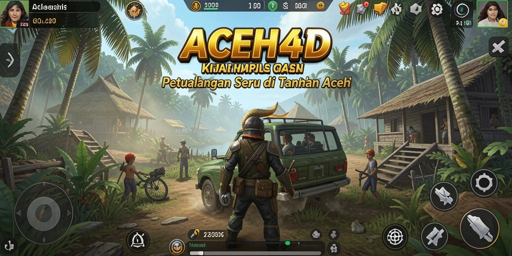 Tampilan menakjubkan dari gameplay ACEH4D di Aceh.