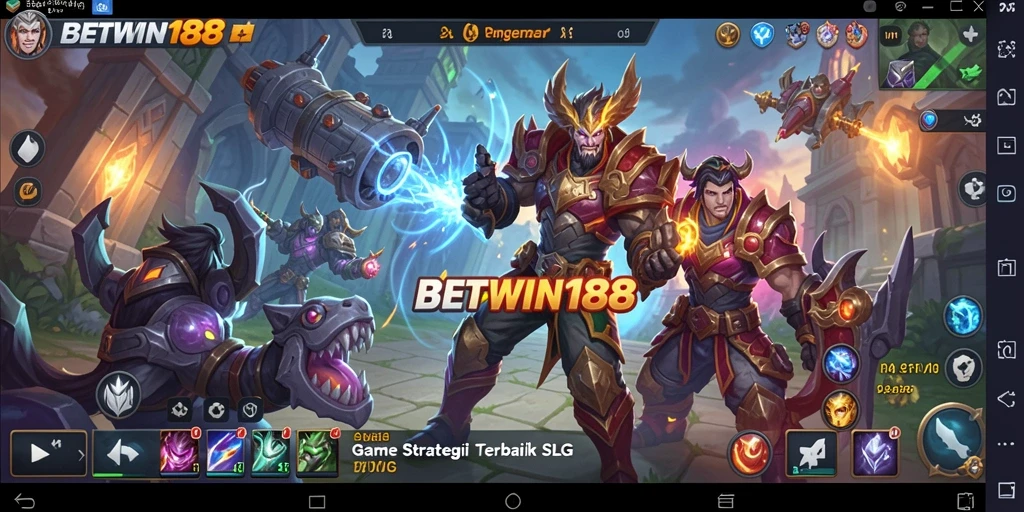 Tampilan menarik dari gameplay strategi BETWIN188.