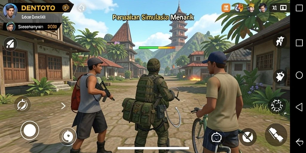 Tampilan menarik DENTOTO dengan gameplay simulasi yang mendalam.