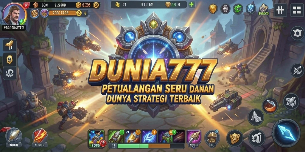 Gameplay seru dan menantang di DUNIA777.