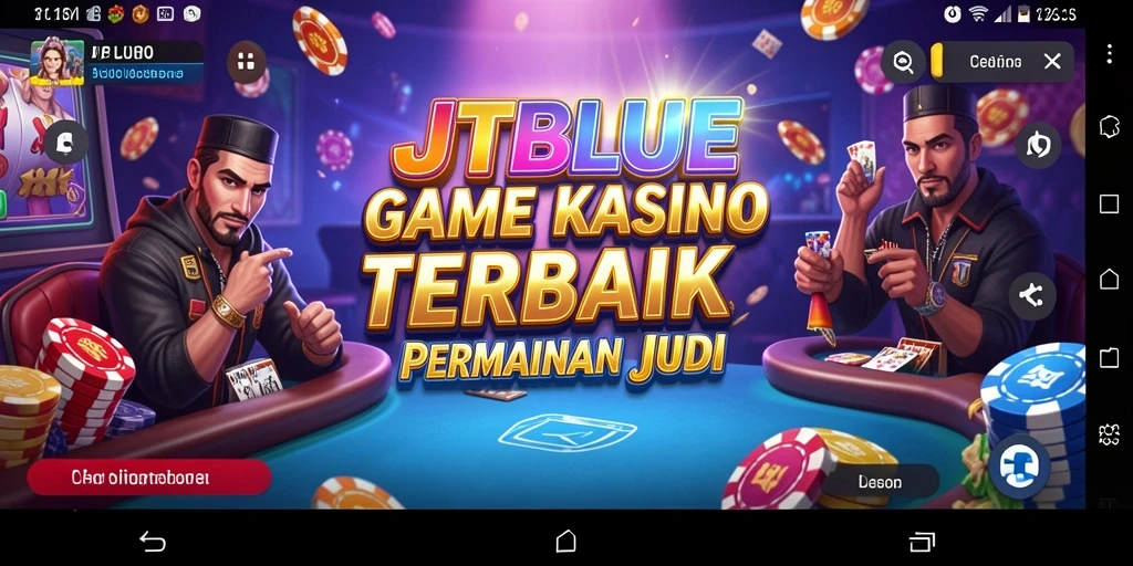 Tampilan gameplay JTBLUE yang memukau dan seru saat bermain Kasino.