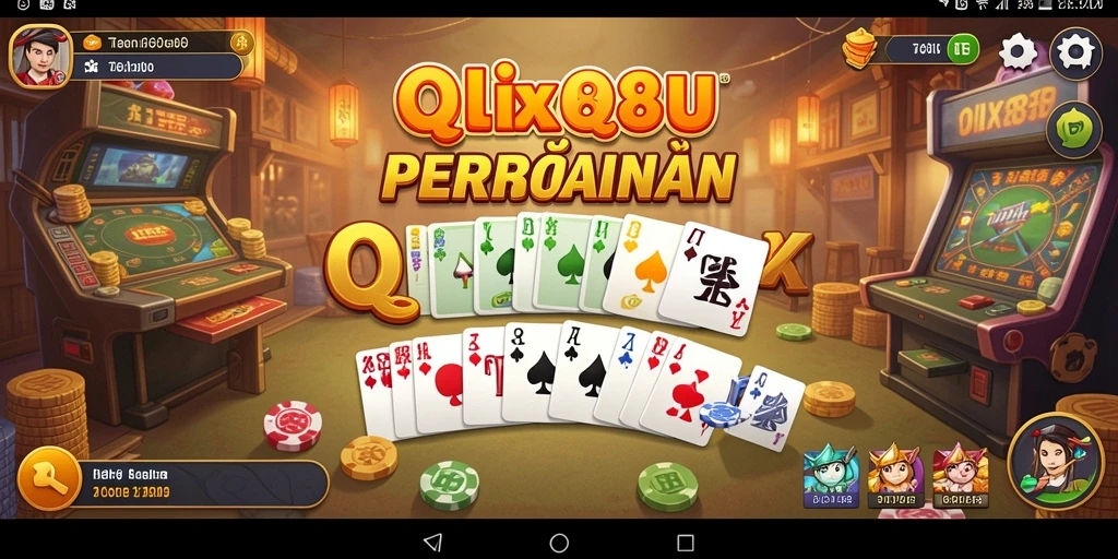 Tampilan gameplay QiuQiu yang mendebarkan di OLX888.